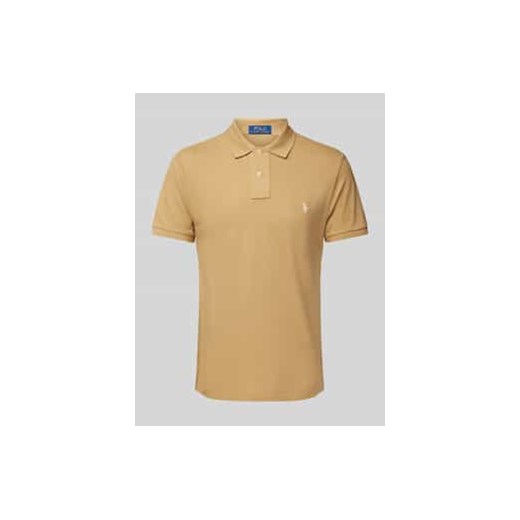 Koszulka polo o kroju custom fit z czystej bawełny ze sklepu Peek&Cloppenburg  w kategorii T-shirty męskie - zdjęcie 177846547