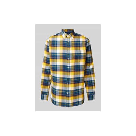 Koszula casualowa o kroju regular fit z kołnierzykiem typu button down ze sklepu Peek&Cloppenburg  w kategorii Koszule męskie - zdjęcie 177846549