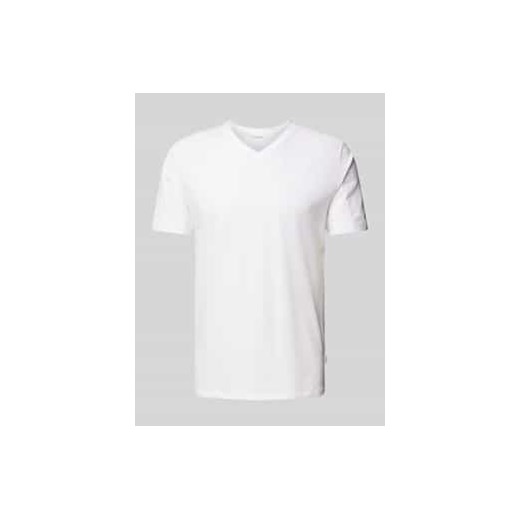 T-shirt z dekoltem w serek ze sklepu Peek&Cloppenburg  w kategorii T-shirty męskie - zdjęcie 177846636