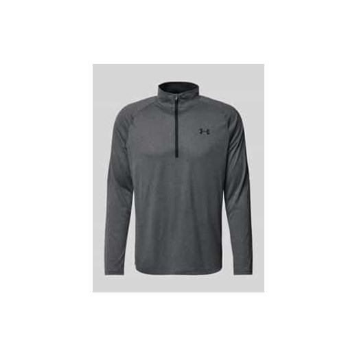 Bluzka z wiskozy z długim rękawem i zapinanym kołnierzem ze sklepu Peek&Cloppenburg  w kategorii T-shirty męskie - zdjęcie 177846639