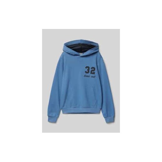 Bluza o kroju comfort fit z kapturem i nadrukiem z napisem ze sklepu Peek&Cloppenburg  w kategorii Bluzy chłopięce - zdjęcie 177846765