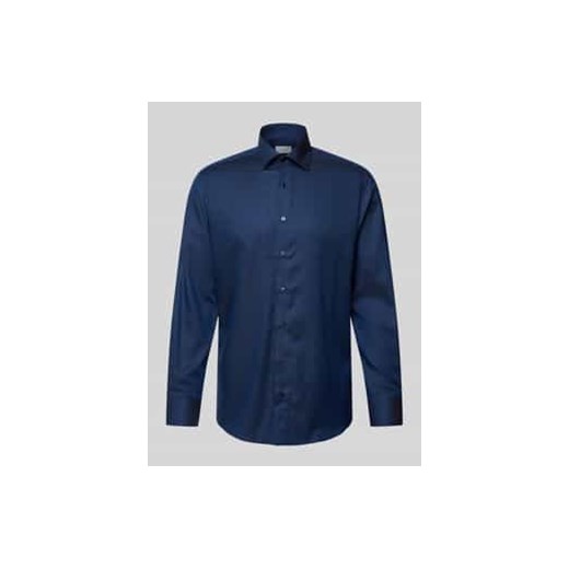 Koszula biznesowa o kroju modern fit z listwą guzikową ze sklepu Peek&Cloppenburg  w kategorii Koszule męskie - zdjęcie 177846778