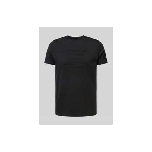 T-shirt z detalem z logo ze sklepu Peek&Cloppenburg  w kategorii T-shirty męskie - zdjęcie 177847056