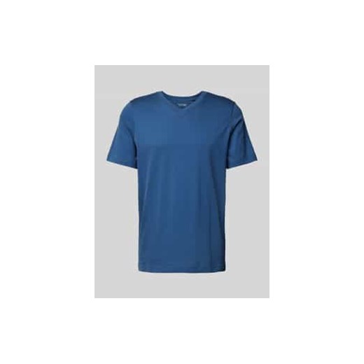 T-shirt z dekoltem w serek ze sklepu Peek&Cloppenburg  w kategorii T-shirty męskie - zdjęcie 177847435