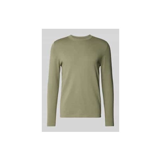 Sweter z dzianiny z okrągłym dekoltem model ‘IRMINO’ ze sklepu Peek&Cloppenburg  w kategorii Swetry męskie - zdjęcie 177848127