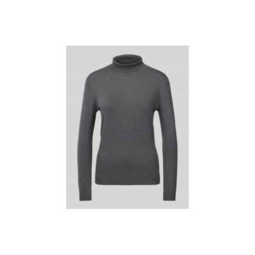 Sweter z dzianiny ze stójką model ‘KIKU’ ze sklepu Peek&Cloppenburg  w kategorii Swetry damskie - zdjęcie 177848416