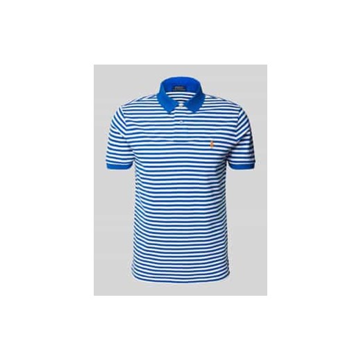 Koszulka polo o kroju custom slim fit z wyhaftowanym logo ze sklepu Peek&Cloppenburg  w kategorii T-shirty męskie - zdjęcie 177848496