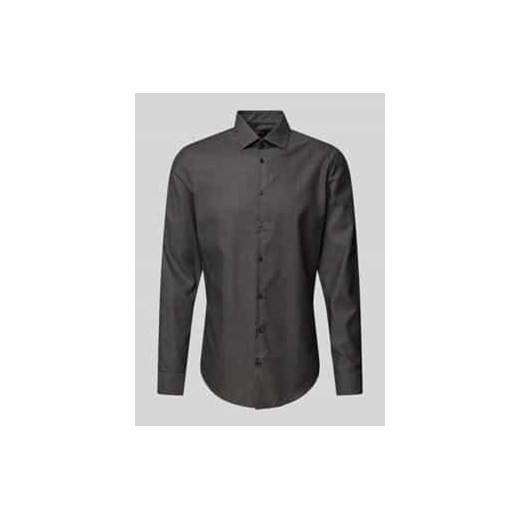 Koszula biznesowa o kroju slim fit z czystej bawełny ze sklepu Peek&Cloppenburg  w kategorii Koszule męskie - zdjęcie 177848718