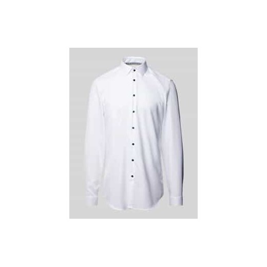 Koszula biznesowa o kroju slim fit z kołnierzykiem typu kent ze sklepu Peek&Cloppenburg  w kategorii Koszule męskie - zdjęcie 177848756