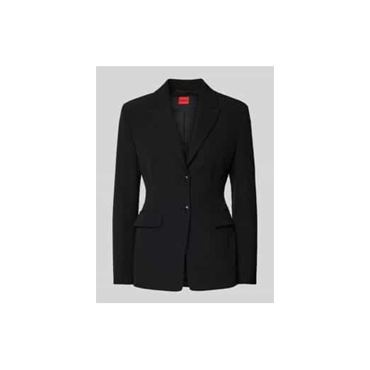 Żakiet o kroju slim fit z kołnierzem z połami model ‘Asmalla’ ze sklepu Peek&Cloppenburg  w kategorii Marynarki damskie - zdjęcie 177848916