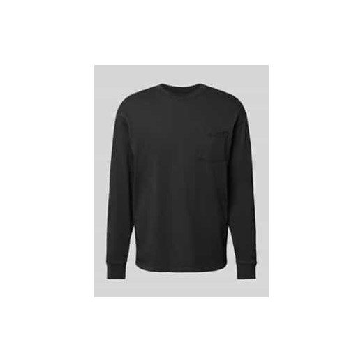 Bluzka z długim rękawem z wyhaftowanym logo ze sklepu Peek&Cloppenburg  w kategorii T-shirty męskie - zdjęcie 177849137