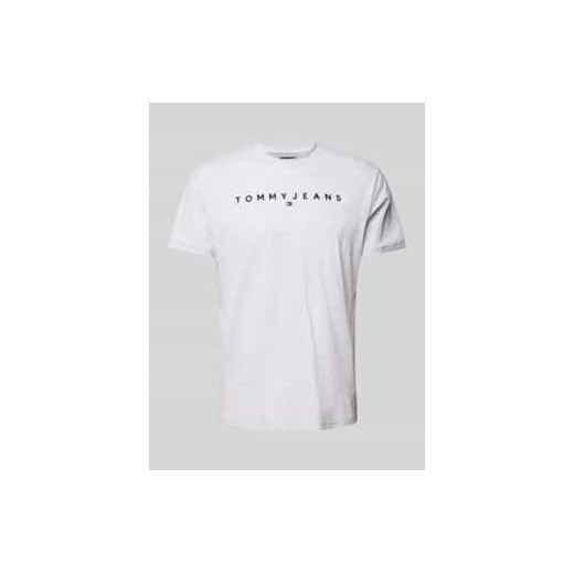 T-shirt z nadrukiem z logo ze sklepu Peek&Cloppenburg  w kategorii T-shirty męskie - zdjęcie 177849278