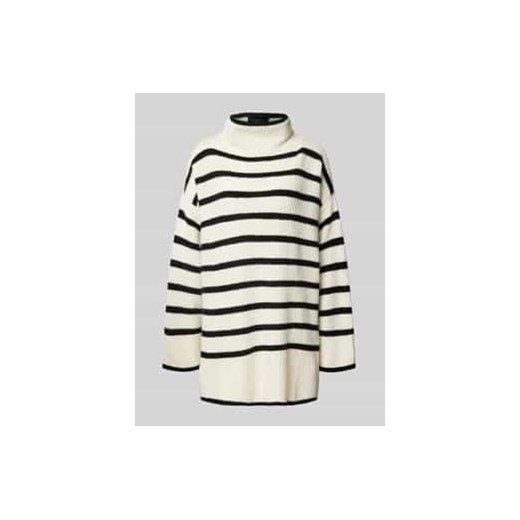 Sweter z dzianiny ze stójką model ‘BIANCA’ ze sklepu Peek&Cloppenburg  w kategorii Swetry damskie - zdjęcie 177849298