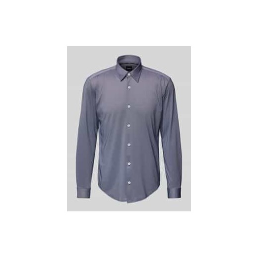 Koszula biznesowa o kroju slim fit z kołnierzykiem typu kent model ‘Roan’ ze sklepu Peek&Cloppenburg  w kategorii Koszule męskie - zdjęcie 177849516