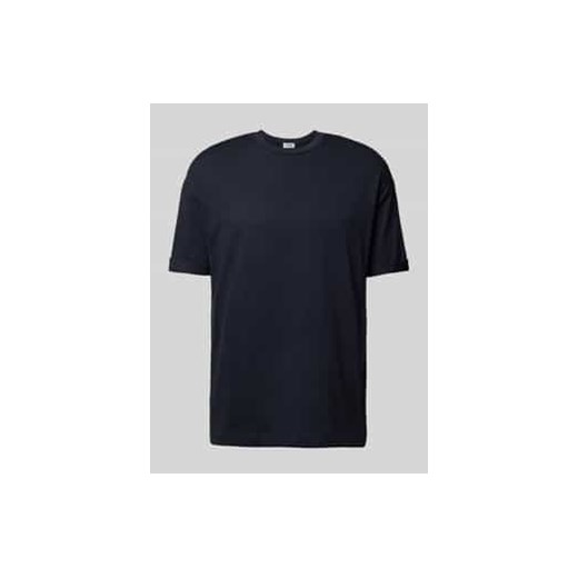 T-shirt z prążkowanym,okrągłym dekoltem model ‘THILO’ ze sklepu Peek&Cloppenburg  w kategorii T-shirty męskie - zdjęcie 177849518