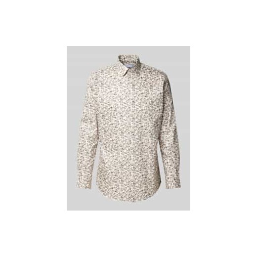 Koszula casualowa o kroju slim fit z kołnierzykiem typu kent model ‘ETHAN’ ze sklepu Peek&Cloppenburg  w kategorii Koszule męskie - zdjęcie 177849678