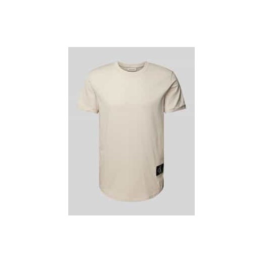 T-shirt z naszywką z logo ze sklepu Peek&Cloppenburg  w kategorii T-shirty męskie - zdjęcie 177849758