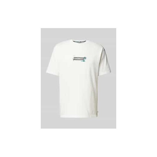 T-shirt z nadrukiem z logo ze sklepu Peek&Cloppenburg  w kategorii T-shirty męskie - zdjęcie 177849806