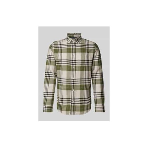 Koszula casualowa o kroju slim fit z kołnierzykiem typu button down model ‘BLUNORRIS’ ze sklepu Peek&Cloppenburg  w kategorii Koszule męskie - zdjęcie 177849906
