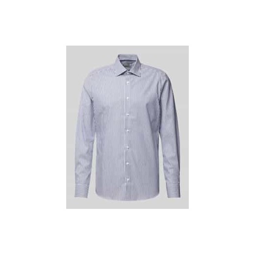 Koszula biznesowa o kroju slim fit z kołnierzykiem typu cutaway ze sklepu Peek&Cloppenburg  w kategorii Koszule męskie - zdjęcie 177849988