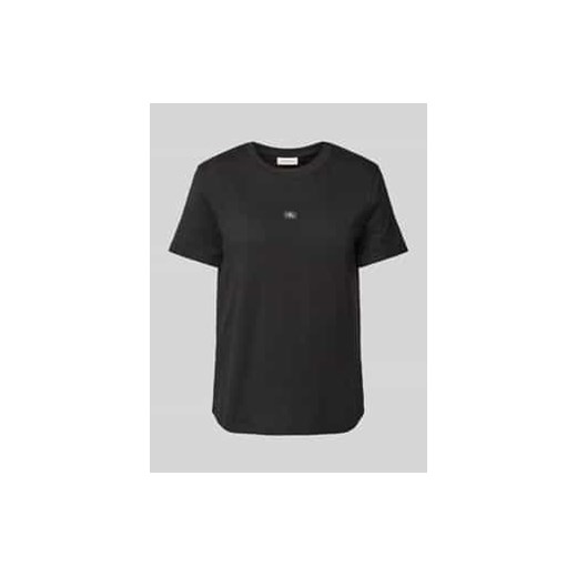 T-shirt o kroju Regular Fit z nadrukiem z logo ze sklepu Peek&Cloppenburg  w kategorii Bluzki damskie - zdjęcie 177850077