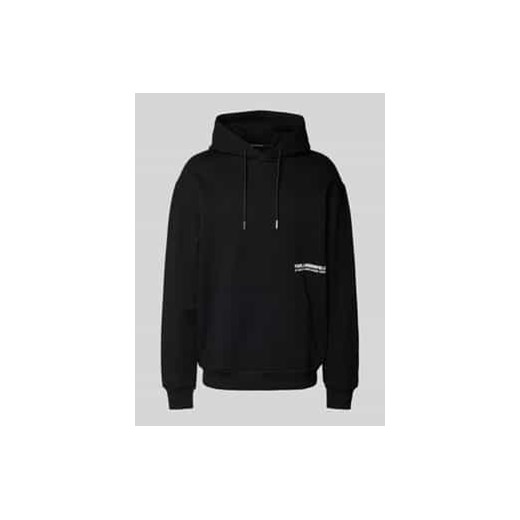 Bluza z kapturem o kroju oversized z nadrukiem z logo ze sklepu Peek&Cloppenburg  w kategorii Bluzy męskie - zdjęcie 177850118