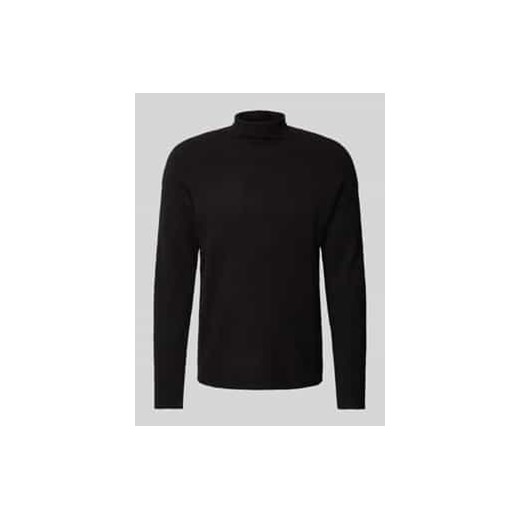 Sweter z dzianiny z golfem model ‘MASON’ ze sklepu Peek&Cloppenburg  w kategorii Swetry męskie - zdjęcie 177850167