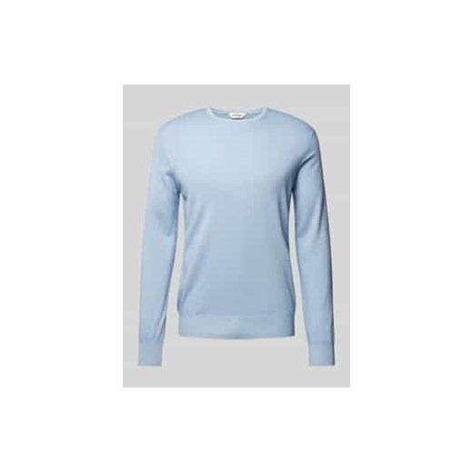 Sweter z dzianiny z czystego kaszmiru ze sklepu Peek&Cloppenburg  w kategorii Swetry męskie - zdjęcie 177850326