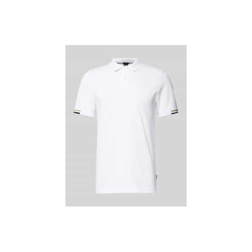 Koszulka polo z nadrukiem z logo model ‘Parlay’ ze sklepu Peek&Cloppenburg  w kategorii T-shirty męskie - zdjęcie 177850397