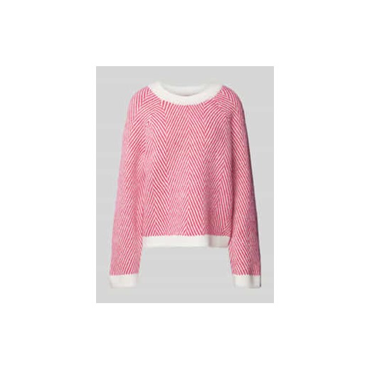 Sweter z dzianiny o kroju regular fit z dodatkiem wełny model ‘OLENA’ ze sklepu Peek&Cloppenburg  w kategorii Swetry damskie - zdjęcie 177850518