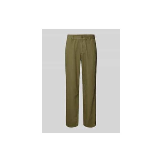 Spodnie o kroju slim fit z elastycznym paskiem model ‘CLAY’ ze sklepu Peek&Cloppenburg  w kategorii Spodnie męskie - zdjęcie 177850565