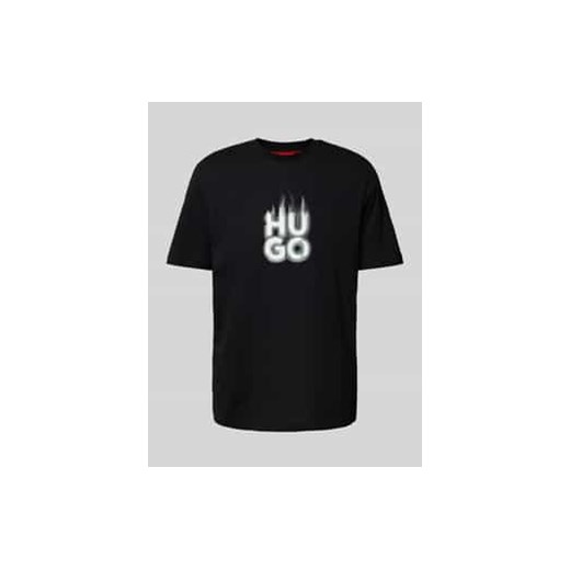 T-shirt z nadrukiem z logo model ‘Dalayer’ ze sklepu Peek&Cloppenburg  w kategorii T-shirty męskie - zdjęcie 177850809