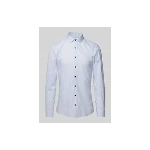 Koszula biznesowa o kroju Super Slim Fit z kołnierzykiem typu kent ze sklepu Peek&Cloppenburg  w kategorii Koszule męskie - zdjęcie 177851246