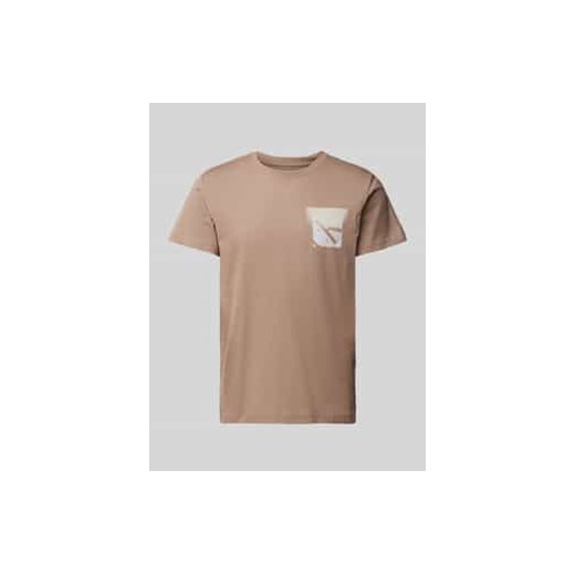 T-shirt z nadrukiem z logo ze sklepu Peek&Cloppenburg  w kategorii T-shirty męskie - zdjęcie 177851275