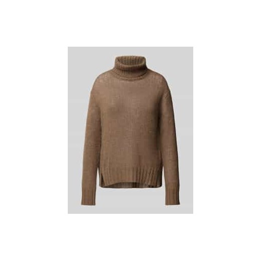 Sweter z dzianiny z golfem ze sklepu Peek&Cloppenburg  w kategorii Swetry damskie - zdjęcie 177851386