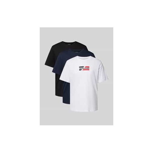 T-shirt z nadrukiem z logo ze sklepu Peek&Cloppenburg  w kategorii T-shirty męskie - zdjęcie 177851436