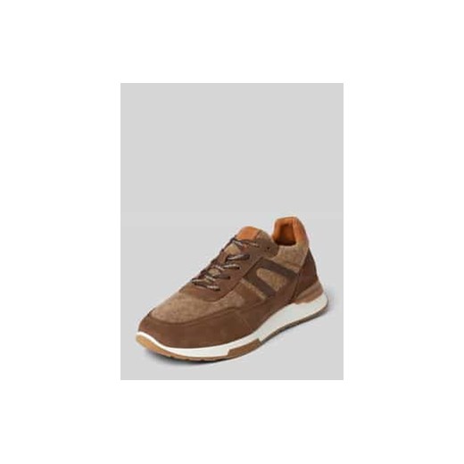 Sneakersy z mieszanki skóry i tkaniny model ‘Swift’ ze sklepu Peek&Cloppenburg  w kategorii Buty sportowe męskie - zdjęcie 177851468