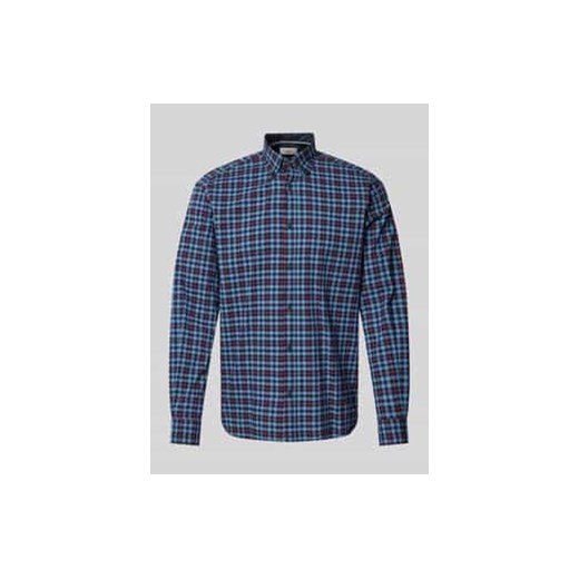 Koszula casualowa o kroju regular fit ze wzorem w kratę ze sklepu Peek&Cloppenburg  w kategorii Koszule męskie - zdjęcie 177851518