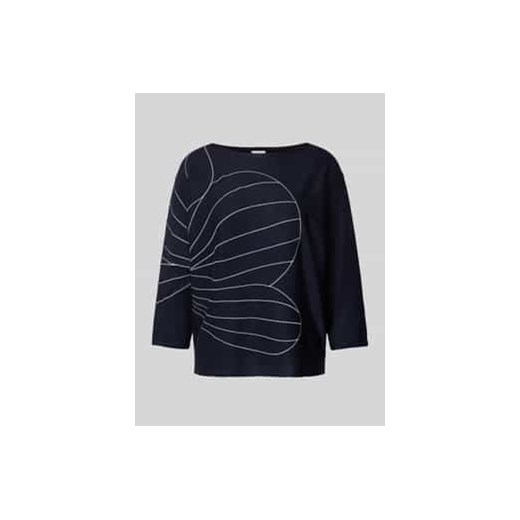 Sweter z dzianiny o kroju comfort fit z rękawami nietoperzowymi ze sklepu Peek&Cloppenburg  w kategorii Swetry damskie - zdjęcie 177851698