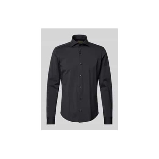 Koszula biznesowa o kroju slim fit z listwą guzikową model ‘Pai’ ze sklepu Peek&Cloppenburg  w kategorii Koszule męskie - zdjęcie 177851709