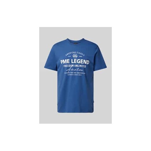 T-shirt z nadrukiem z logo ze sklepu Peek&Cloppenburg  w kategorii T-shirty męskie - zdjęcie 177851976