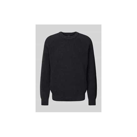 Sweter z dzianiny z obniżonymi ramionami model ‘Alamaka’ ze sklepu Peek&Cloppenburg  w kategorii Swetry męskie - zdjęcie 177852186