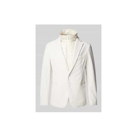Marynarka na dwa guziki o kroju slim fit ze sztruksu model ‘Hanry’ ze sklepu Peek&Cloppenburg  w kategorii Marynarki męskie - zdjęcie 177852286