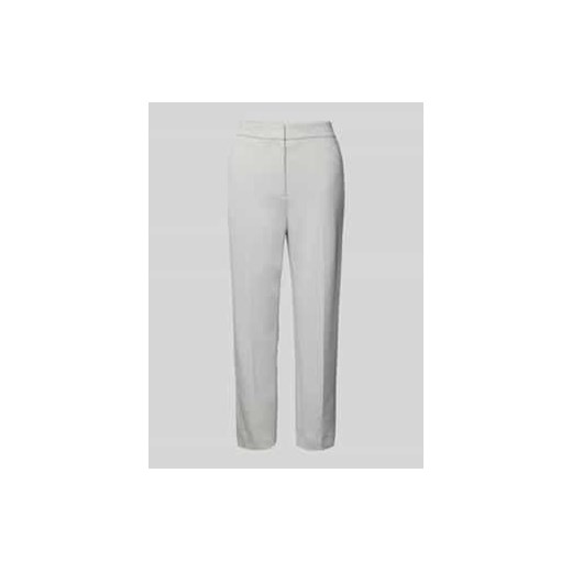 Spodnie materiałowe o kroju regular fit z kantami ze sklepu Peek&Cloppenburg  w kategorii Spodnie damskie - zdjęcie 177852347