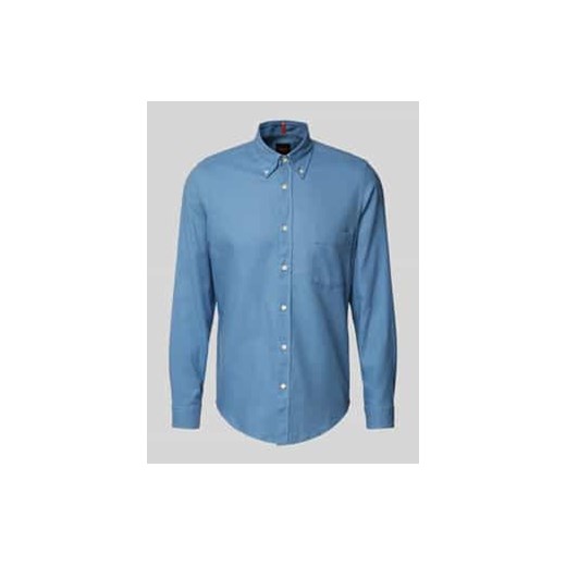 Koszula casualowa o kroju regular fit z kołnierzykiem typu button down model ‘Rickert’ ze sklepu Peek&Cloppenburg  w kategorii Koszule męskie - zdjęcie 177852355