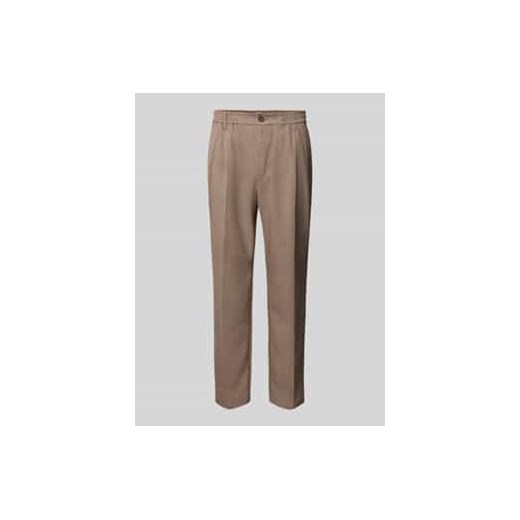 Spodnie o kroju regular fit z wpuszczanymi kieszeniami w stylu francuskim model ‘Marc’ ze sklepu Peek&Cloppenburg  w kategorii Spodnie męskie - zdjęcie 177852615