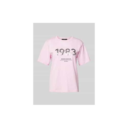 T-shirt z okrągłym dekoltem model ‘CABINA’ ze sklepu Peek&Cloppenburg  w kategorii Bluzki damskie - zdjęcie 177852868