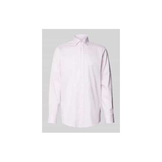 Koszula biznesowa o kroju regular fit z listwą guzikową ze sklepu Peek&Cloppenburg  w kategorii Koszule męskie - zdjęcie 177852915