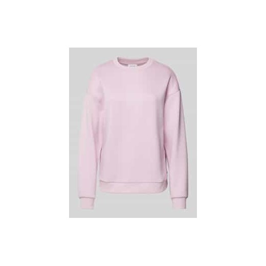Bluza z prążkowanymi wykończeniami model ‘SANDY’ ze sklepu Peek&Cloppenburg  w kategorii Bluzy damskie - zdjęcie 177853038