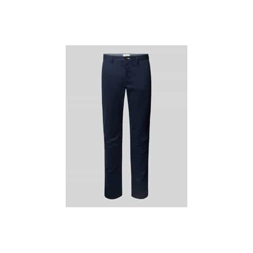 Chinosy o kroju slim fit z wpuszczanymi kieszeniami ze sklepu Peek&Cloppenburg  w kategorii Spodnie męskie - zdjęcie 177853078